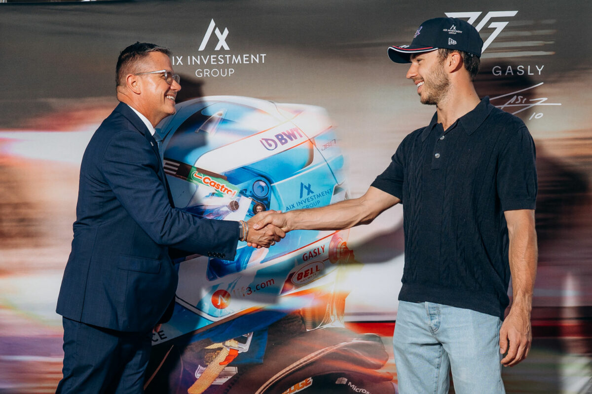 AIX Investment Group Recognized by Bloomberg Among Pierre Gasly’s ...